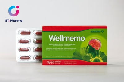 Sản phẩm viên uống bổ não Wellmemo