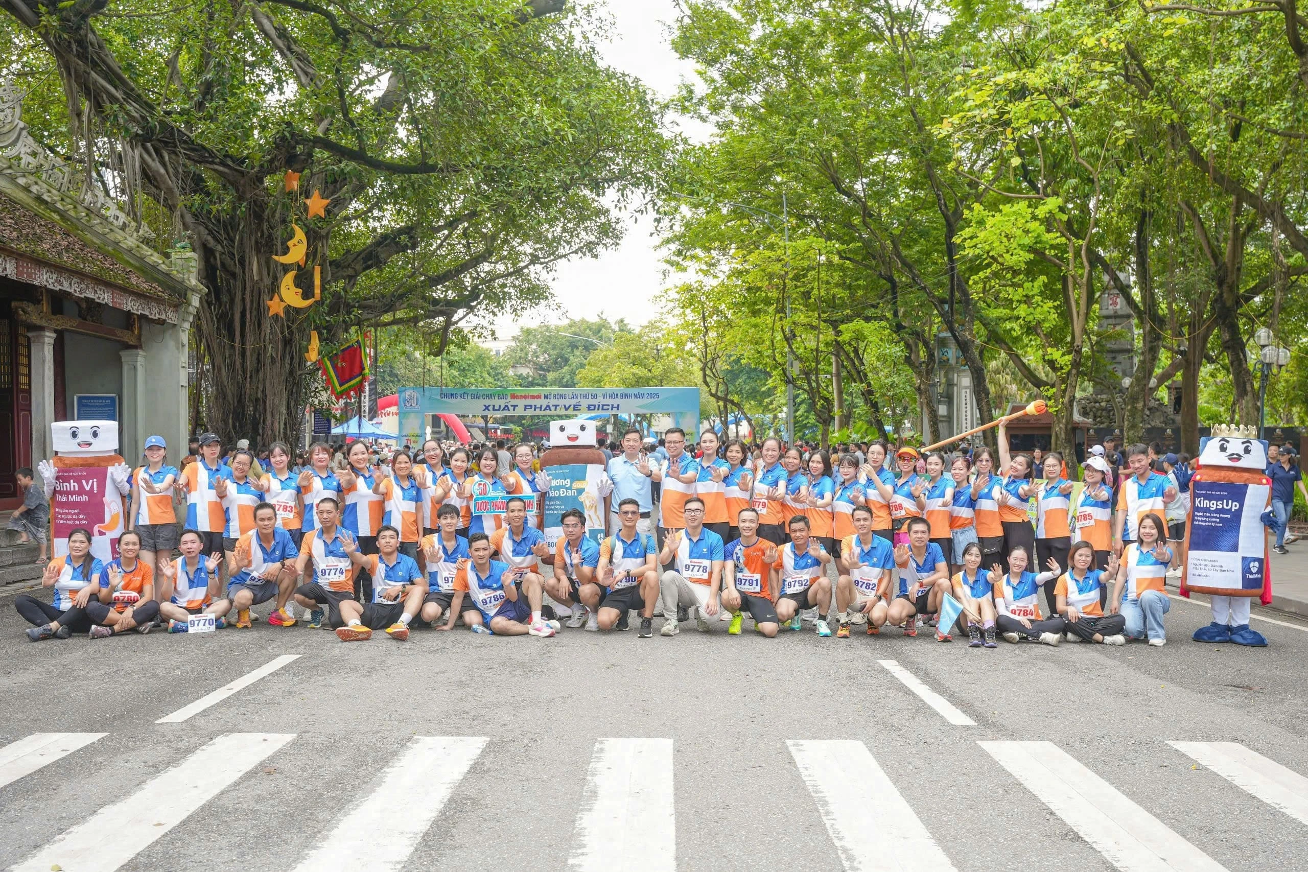 Dược phẩm Thái Minh đồng hành cùng chung kết giải chạy báo Hà Nội Mới mở rộng lần thứ 50